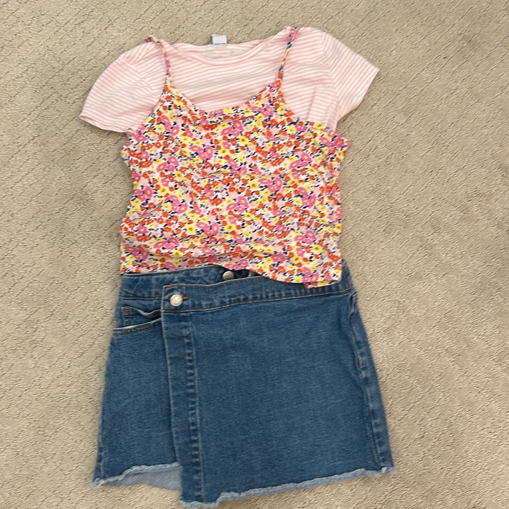 Target/ old navy 3 piece outfit.🌸🤍